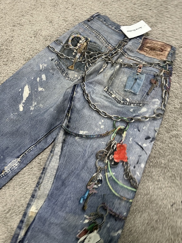 [ ⮕ ] Ac*e 1981M 3D Print Baggy Jeans 11