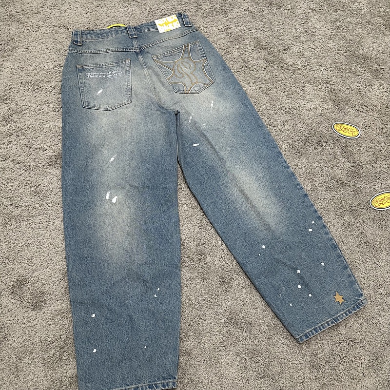 Prot*ect Paint Splatter Bonkers Denim 9