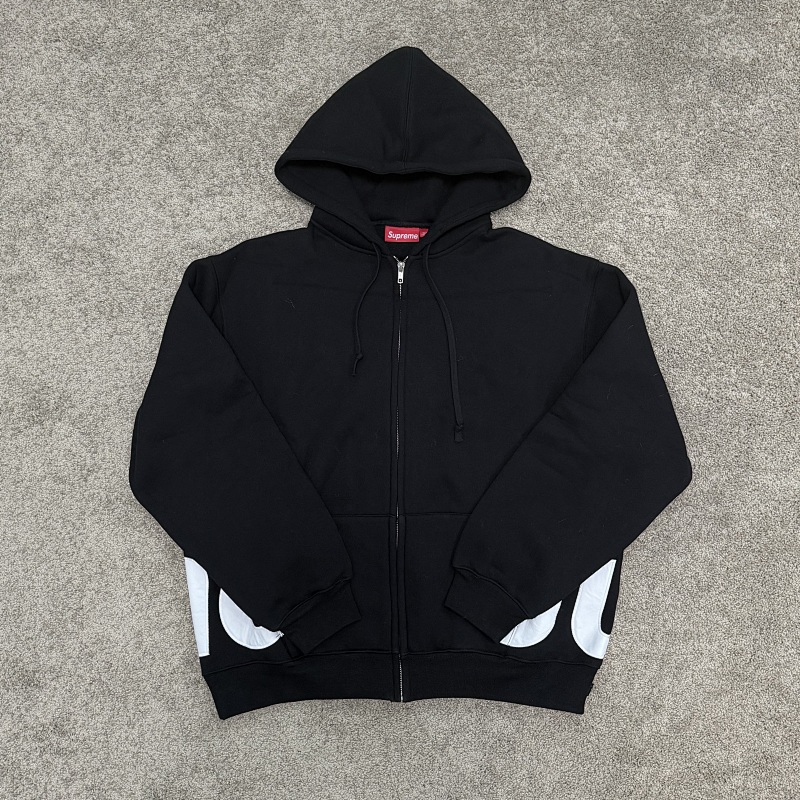 [ ⮕ ] Sup Big Logo Zip Up Hooded Sweatshirt 5