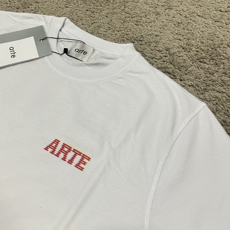 Ate T Shirt Mural Print White 5