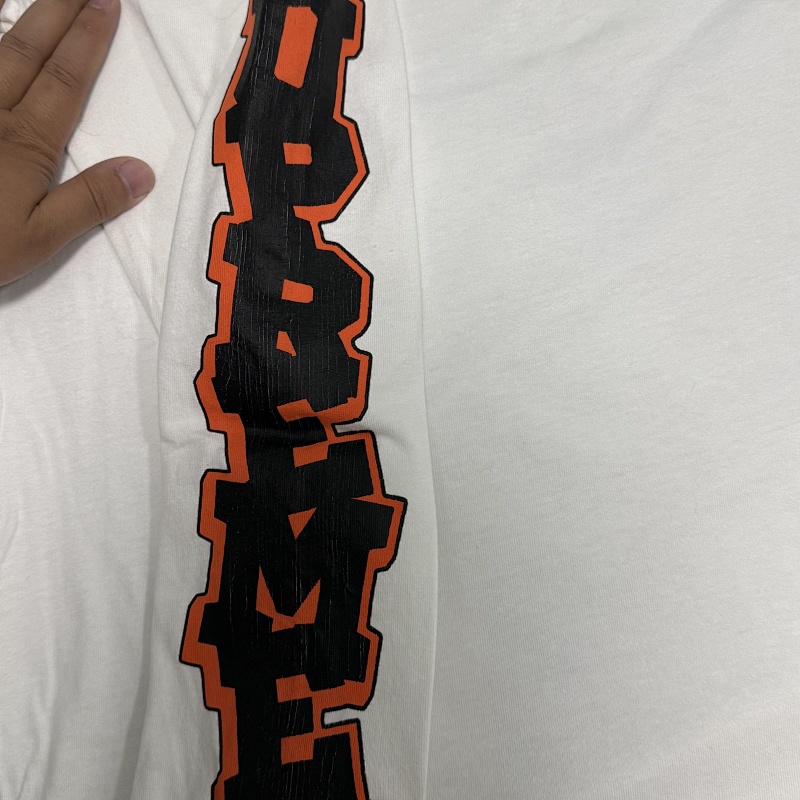 Supreme Cracked Long Sleeve Black 8