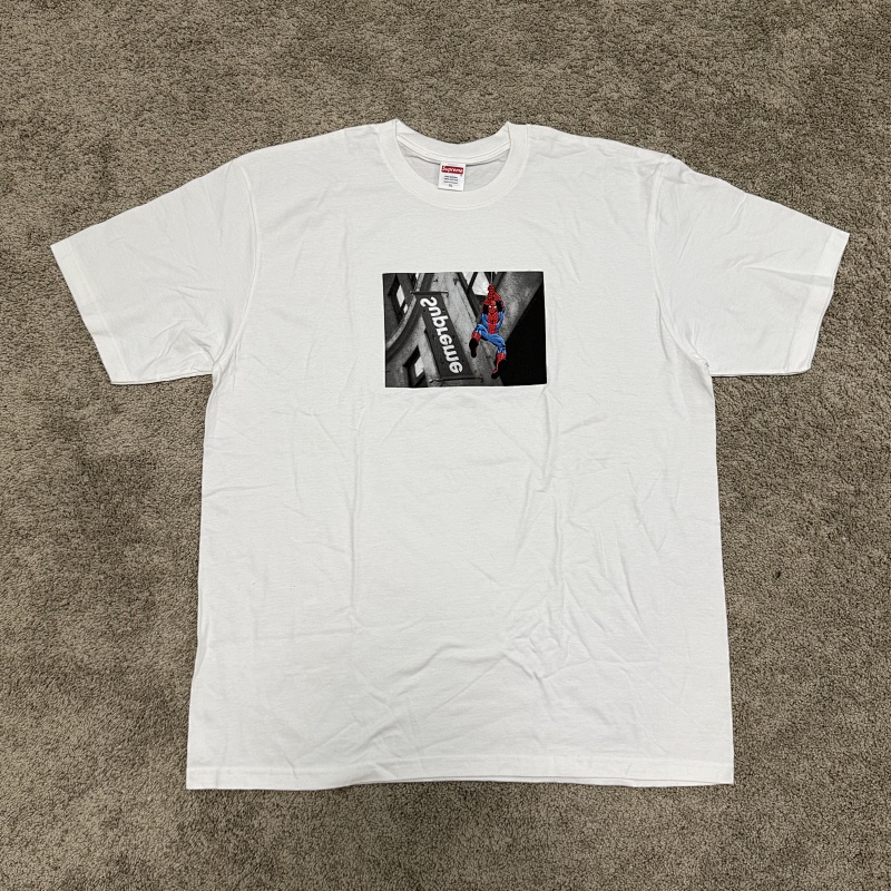 Sup Spider Man Tee White 4