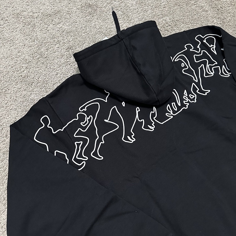 [ ⮕ ] A*te Hank Back Multi Runner Hoodie 6