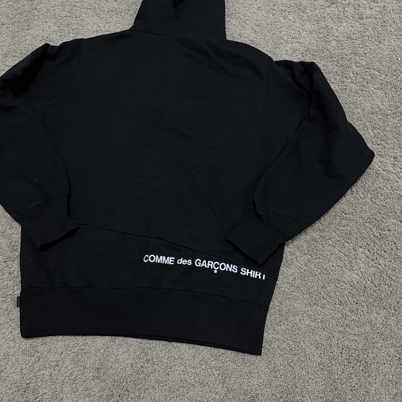 Sup CDG Split Logo Hoodie/Black 9