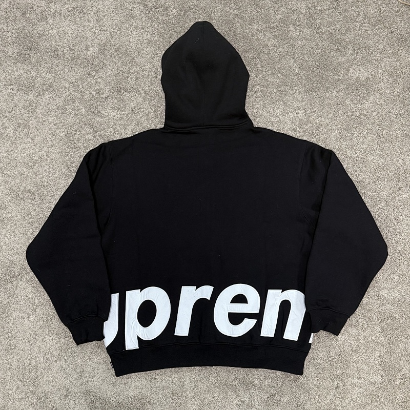 [ ⮕ ] Sup Big Logo Zip Up Hooded Sweatshirt 3