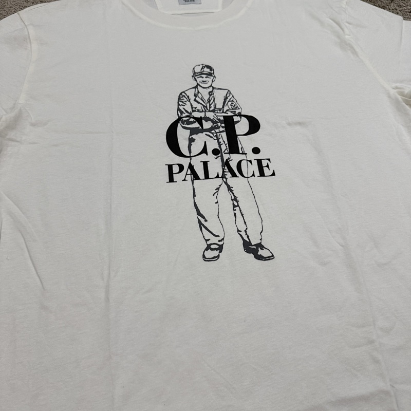 [ ⮕ ] Pa X C.p. Co*pany T-Shirt White 2