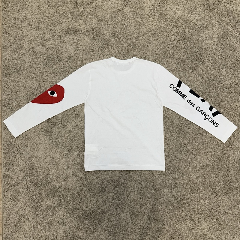 [Have Stock]CDG Play Heart Long Sleve 6