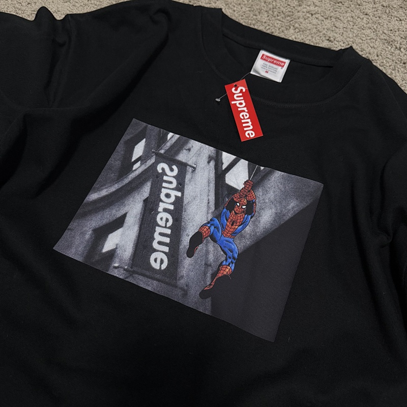 Sup Spider Man Tee Black 12