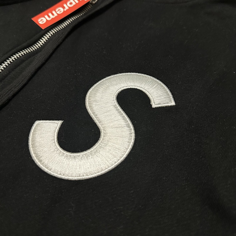 Supreme S Logo Zip Hoodie 6