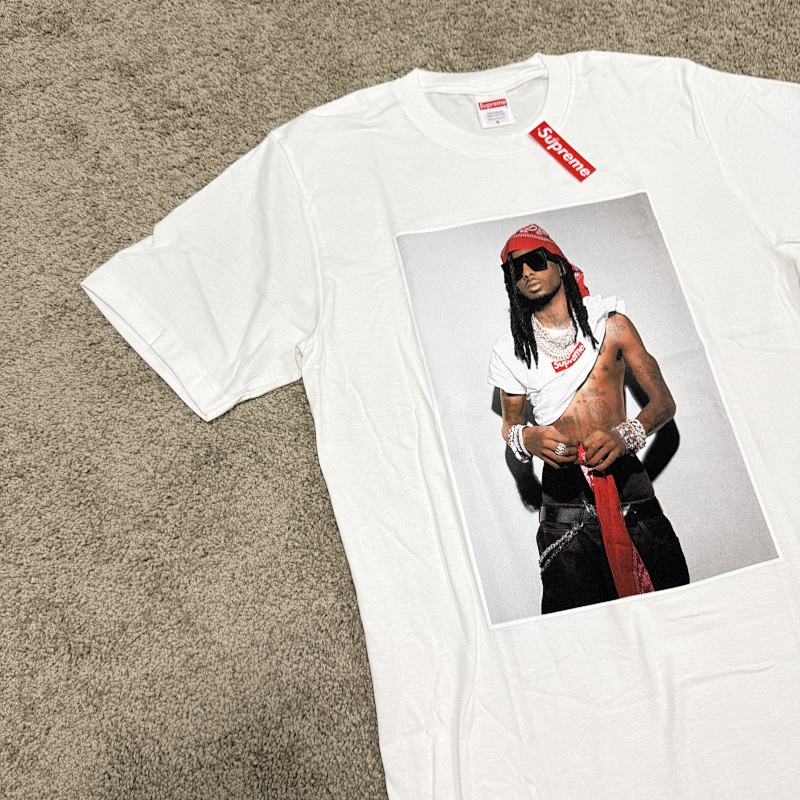 [ ⮕ ] Sup Playboi Carti Tee Black/white 9
