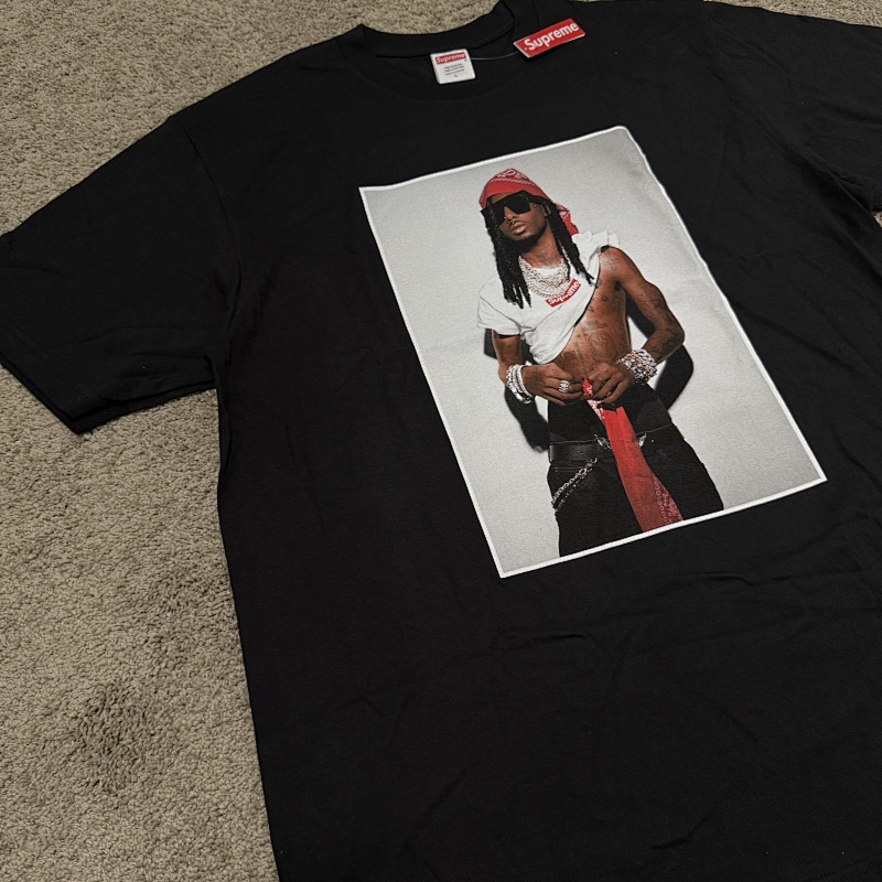 [ ⮕ ] Sup Playboi Carti Tee Black/white 6
