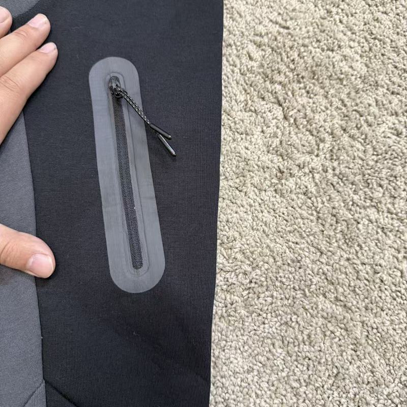 [eu/usa Version] Nk New Season Tech Fleece Suit Black/Grey Same Day Send Out 9