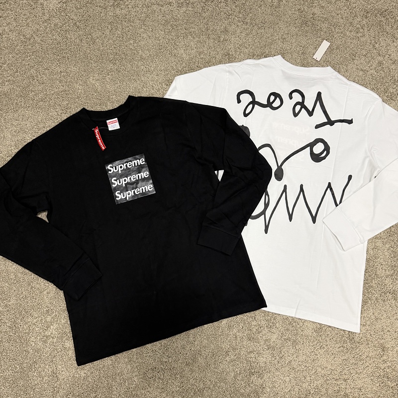 Supreme Asspizza Triple Box Logo Long Sleeve 2