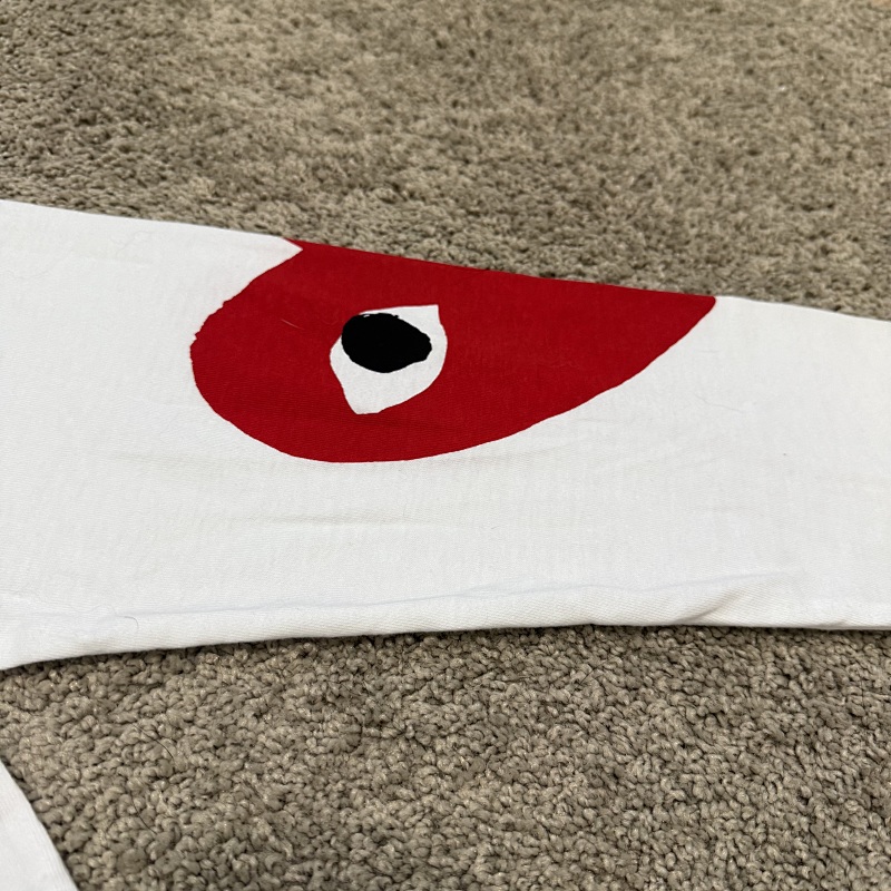 [Have Stock]CDG Play Heart Long Sleve 8