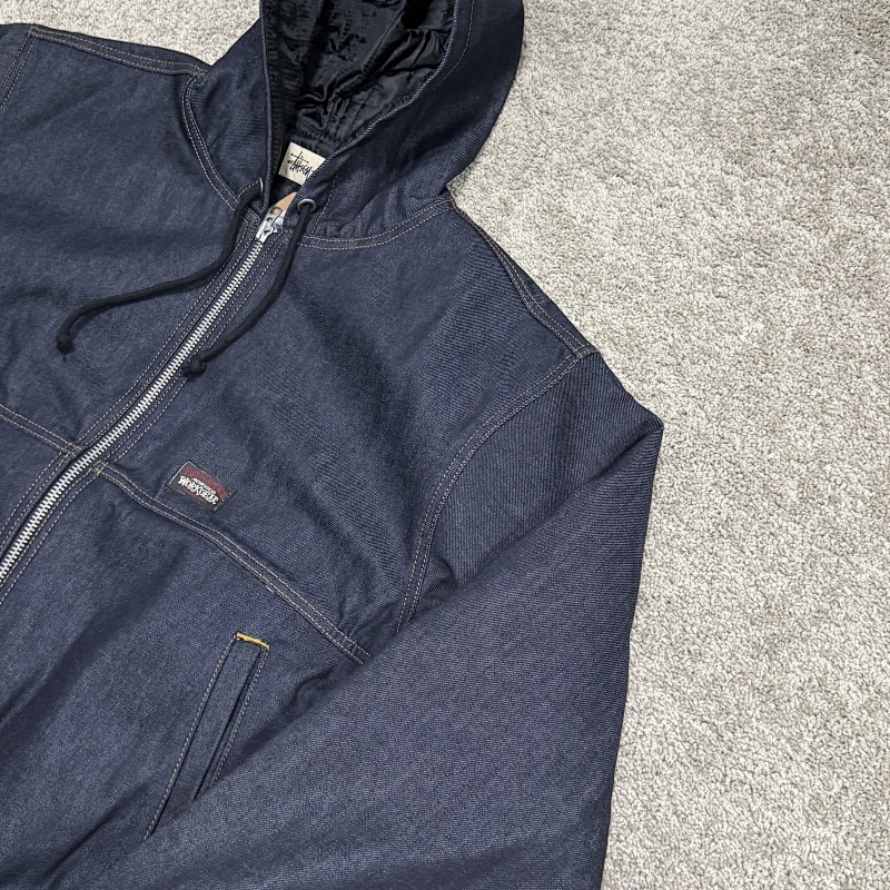 [Have Stock] Stu Raw Denim Jacket 9