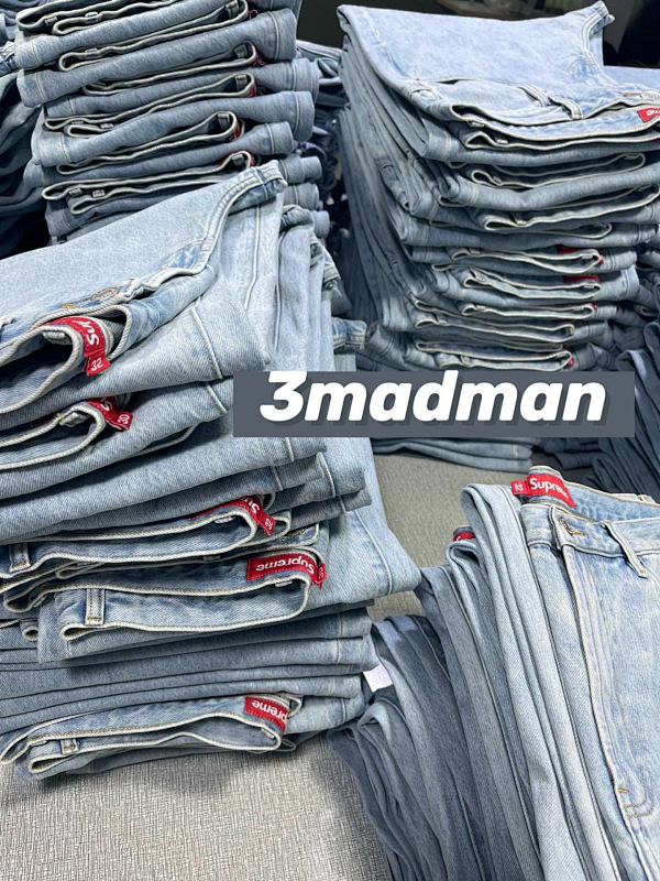 Supreme Ss25 Light Blue Denim Jeans 3