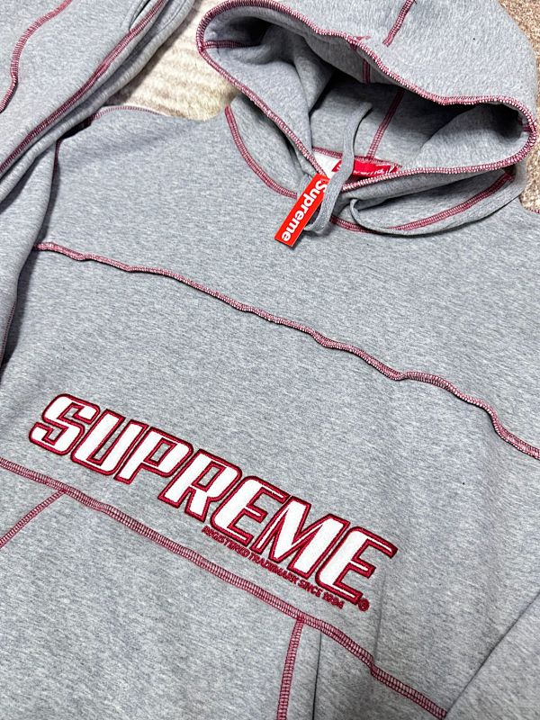 Supreme Coverstitch Tracksuit Gery/Black 3