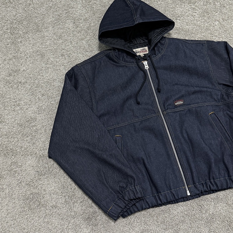 [Have Stock] Stu Raw Denim Jacket 6