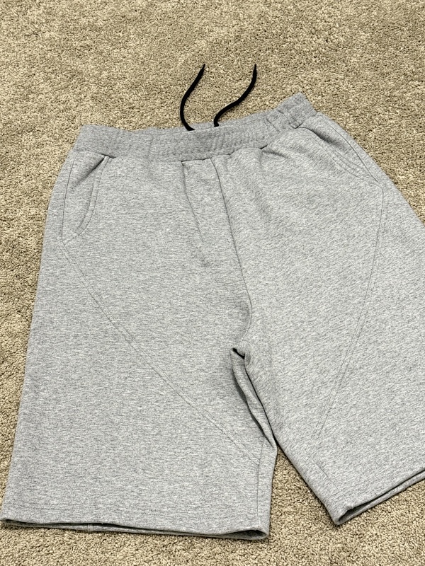 [ ⮕ ] Met*ra Track Shorts Grey 7