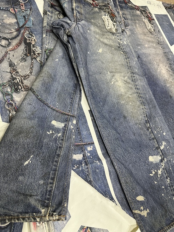 [ ⮕ ] Ac*e 1981M 3D Print Baggy Jeans 4