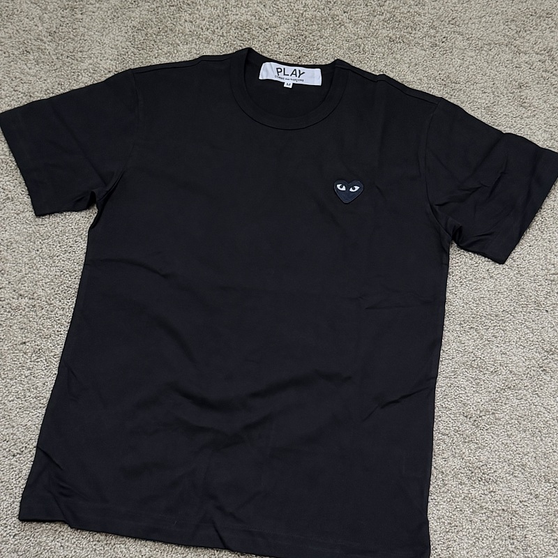 Comme des Garcons Play Heart Short Tee /Black Heart 6