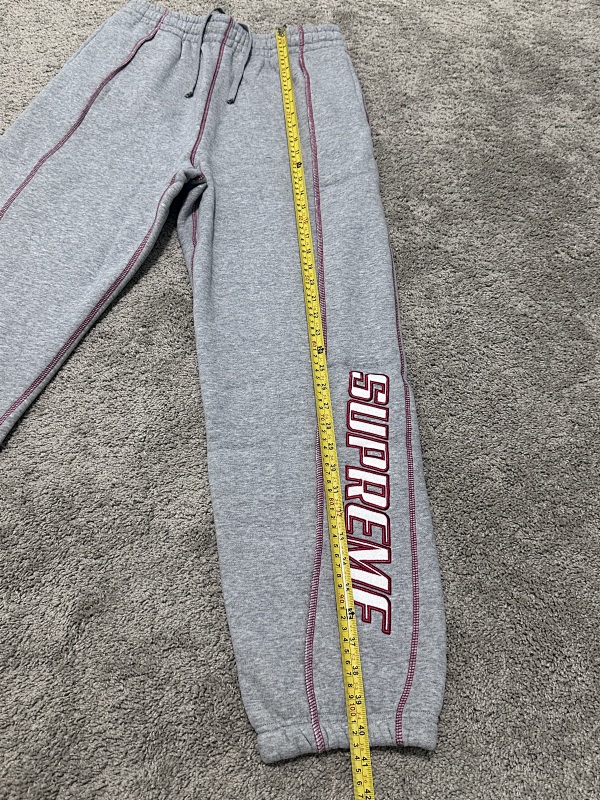 Supreme Coverstitch Tracksuit Gery/Black 6