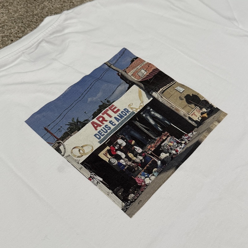 A*te Photoprint T-shirt White 7