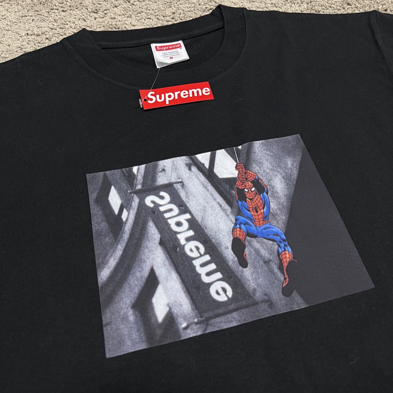 Sup Spider Man Tee Black 9