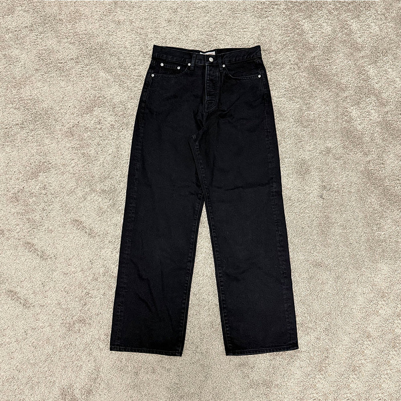 [[Best Quality]Stu Big Ol Jean DENIM-Black 2