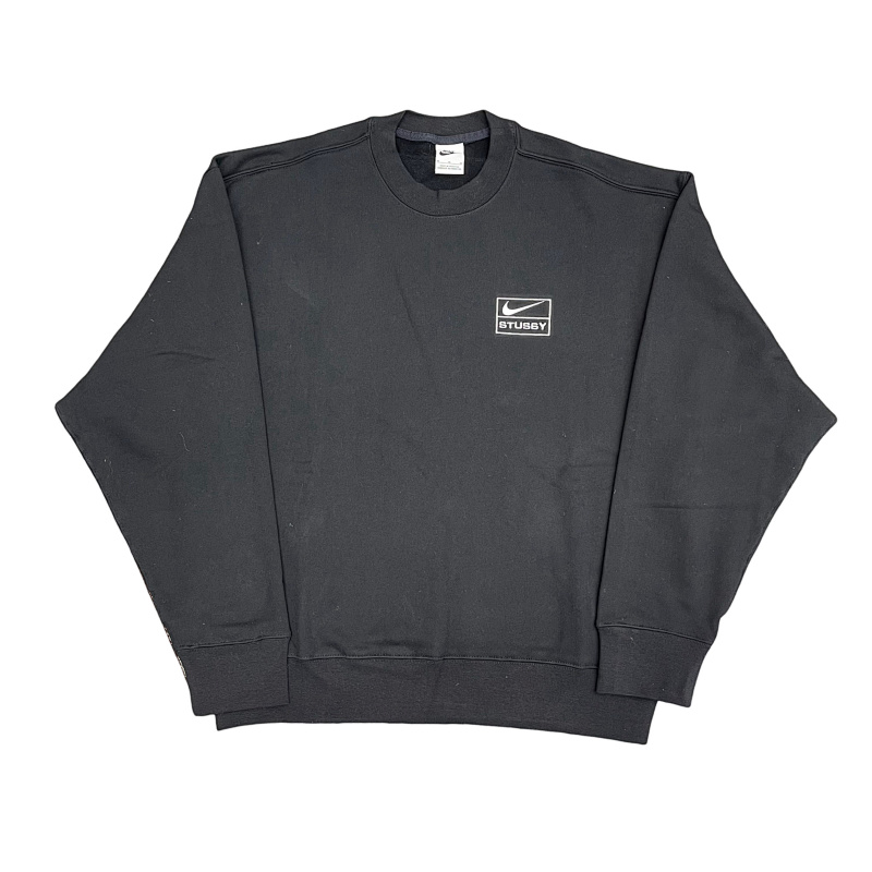 Nk Stu Black//Grey Crewneck Sweatshirt 6