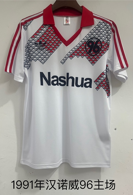 1991 Hannover 96 Home Retro Jersey 3