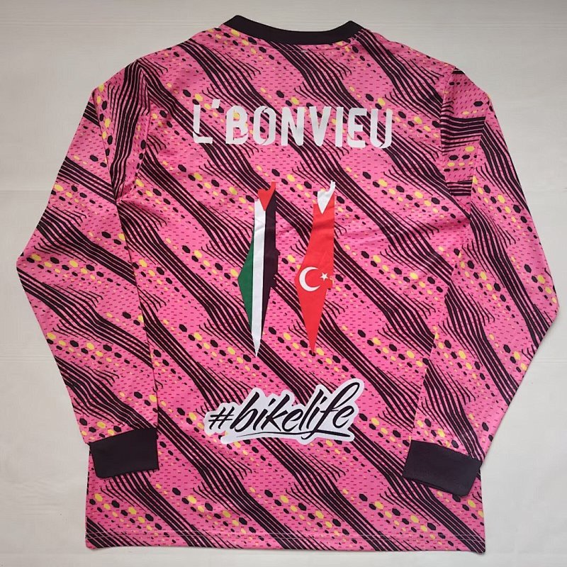 2026 Palestine Special Fans Long Sleeve Jersey 3
