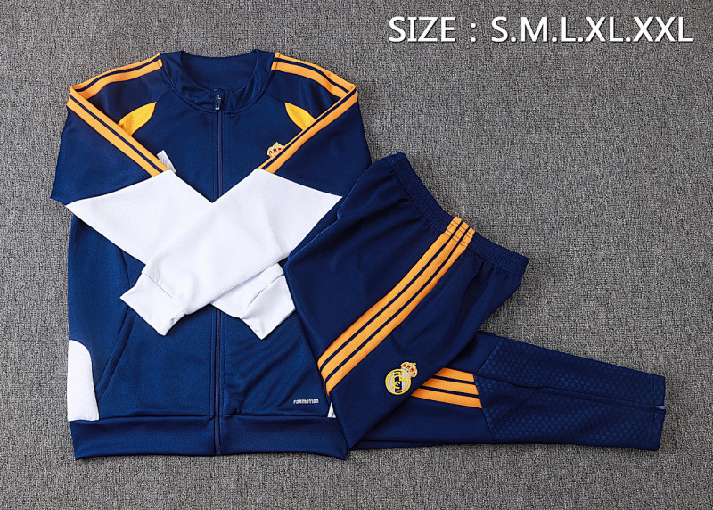 Real Madrid Long Zipper Jacket 5