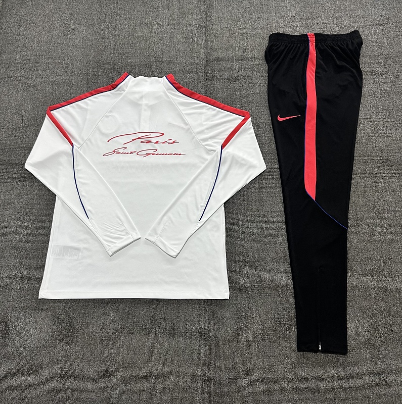 Paris Psg Kids Long Sleeve Tracksuit 10#-18# 5