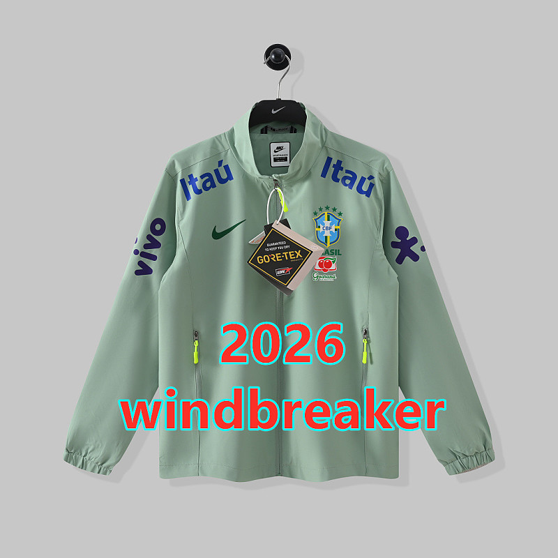 2026 Brazil Windbreaker