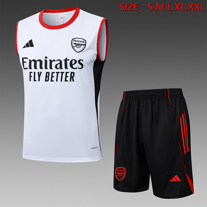 Arsenal Short Sleeve Vest Tracksuit · 5