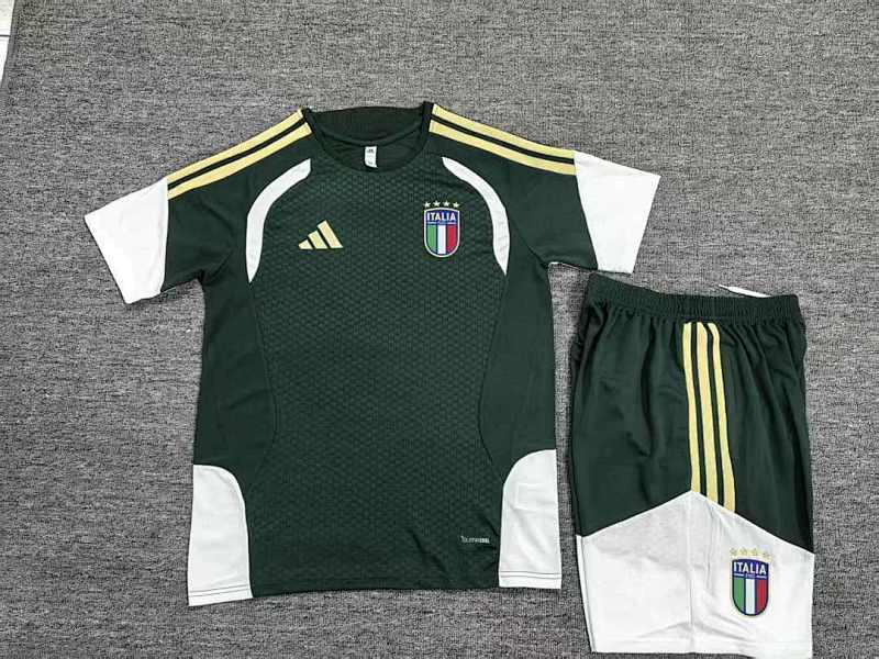 2026 Italy Kids Short Sleeve Tracksuit 16#-28# · 4
