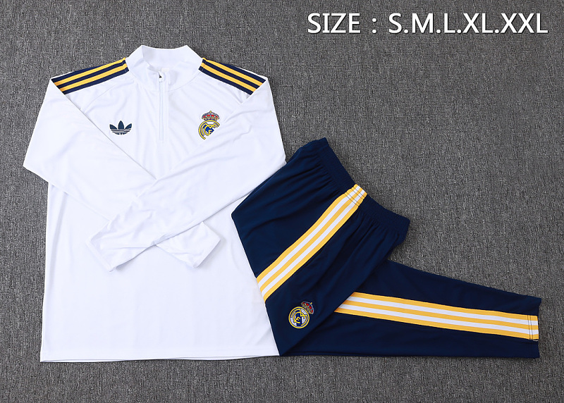 Real Madrid Long Sleeve Tracksuit # 3
