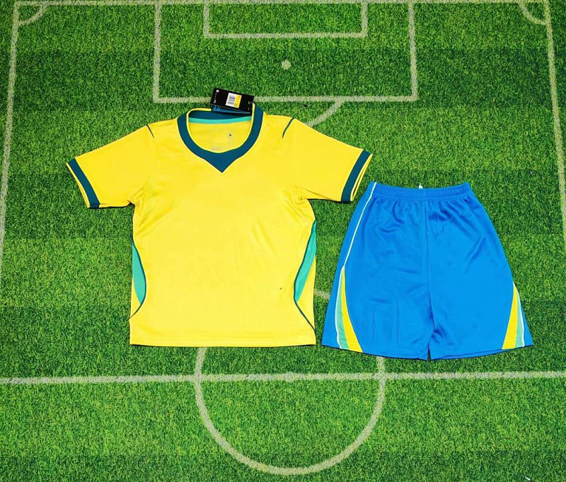 2026 Brazil Kids Home 32 Teams Kit 16#-28# 32 · 6