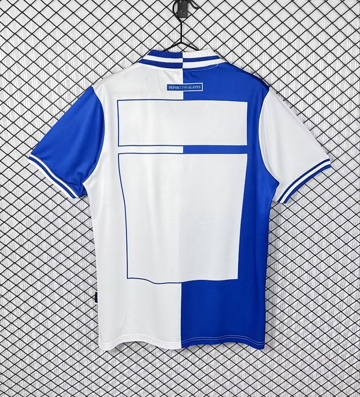 2000-01 Alaves Home Retro Fans Version Jersey · 3