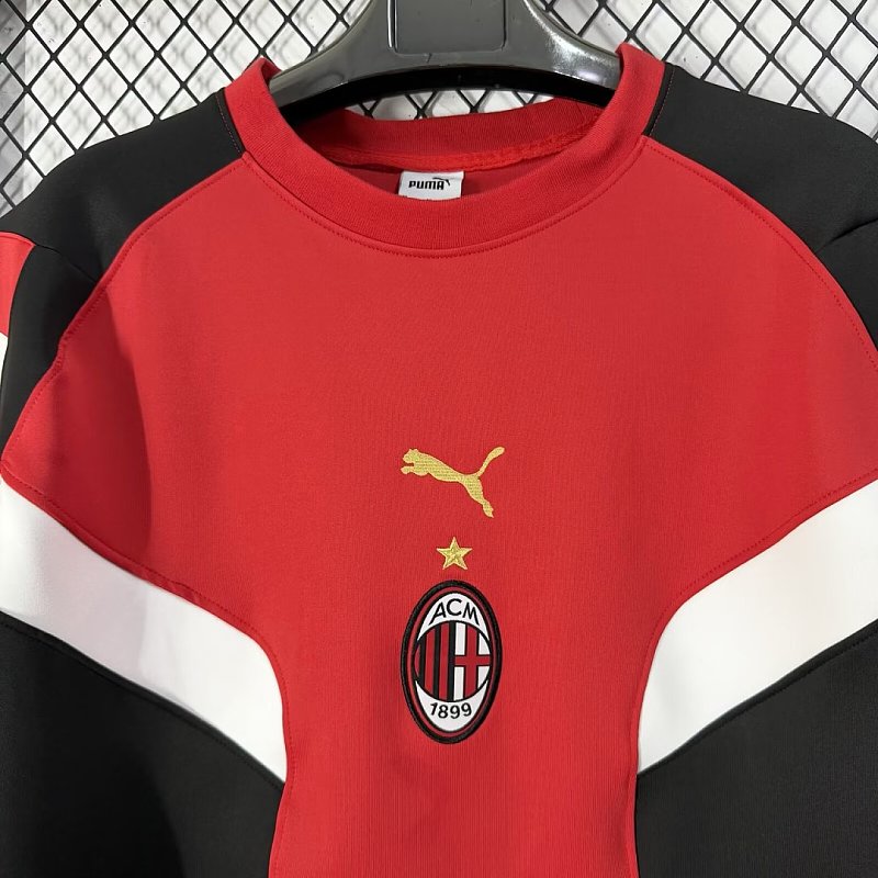 Ac Milan Extra Thick Short Sleeve Hoodie Ac · 5