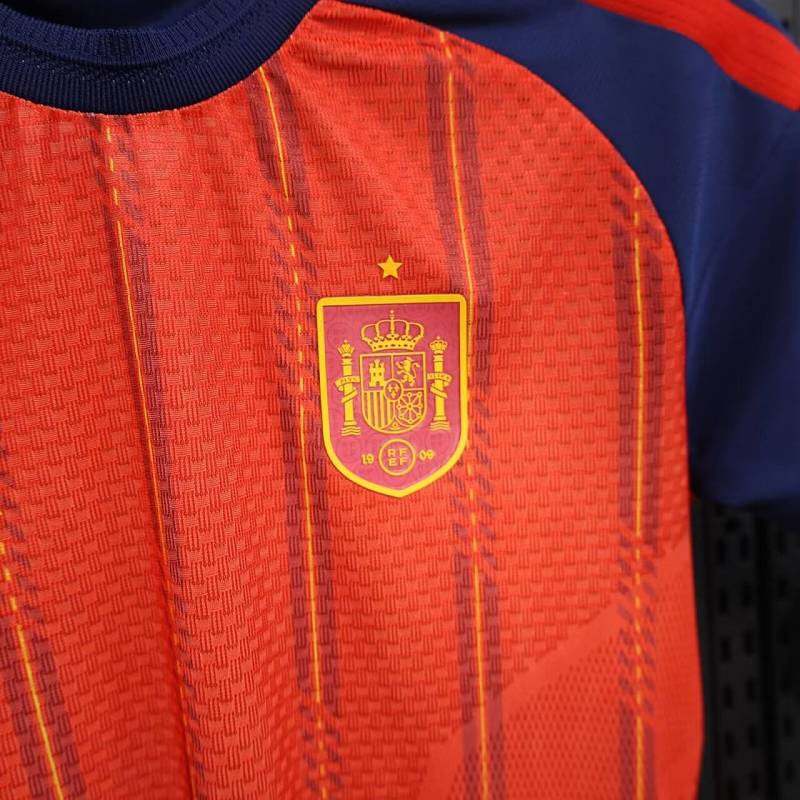 2026 Spain Home Women Player 4 Teams Jersey 4 · 3