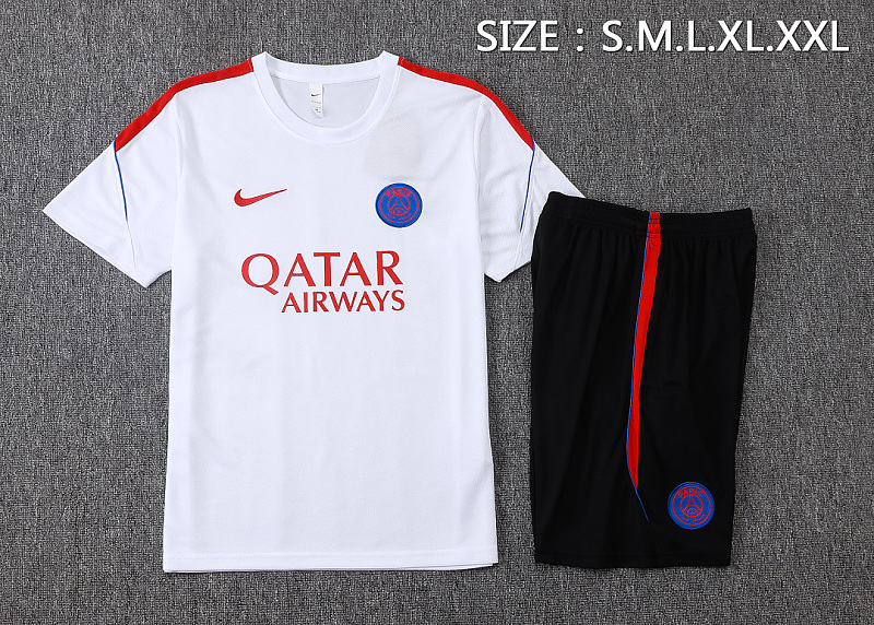 Paris Psg Short Sleeve Tracksuit · 4