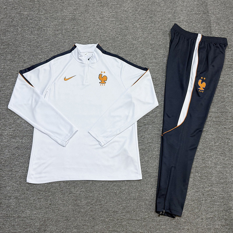 2026 France Kids Long Sleeve Tracksuit 10#-18# · 2