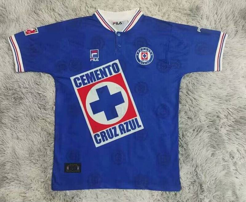 98 Cruz Azul Home Retro Fans Version Jersey · 4