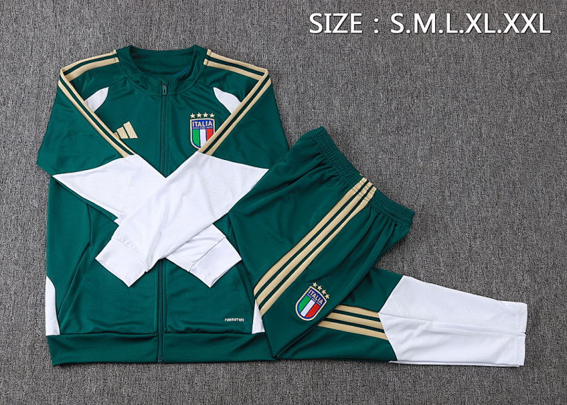 2026 Italy Long Zipper Jacket+pants Kit · 5