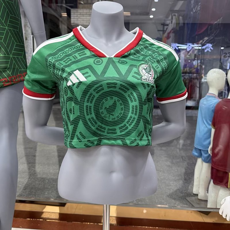 2026 Mexico Home Women Short 16 Team Jersey 16 · 6
