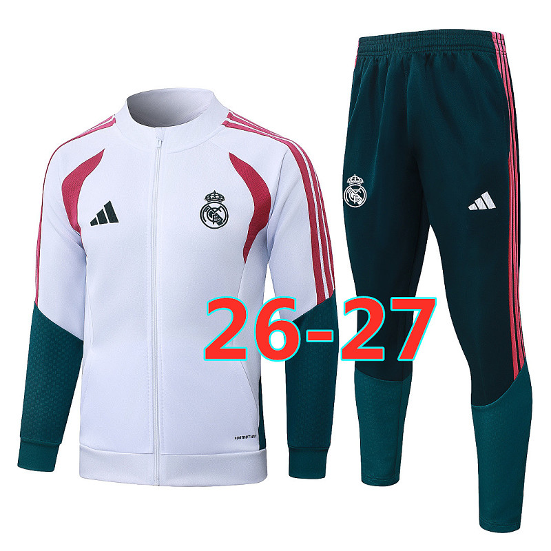 Real Madrid Long Zipper Jacket
