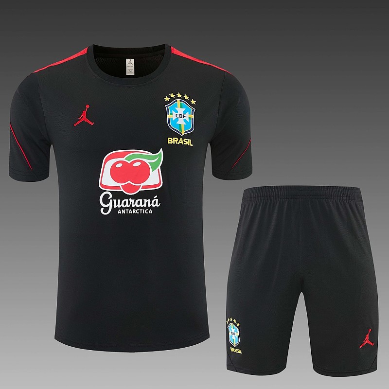 2026 Brazil Kids Short Sleeve Tracksuit 20#-28# · 6