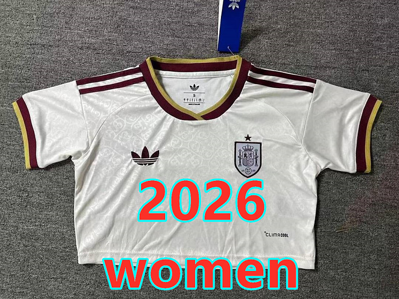 2026 Spain Away Women 32 Teams Jersey 32 · 6